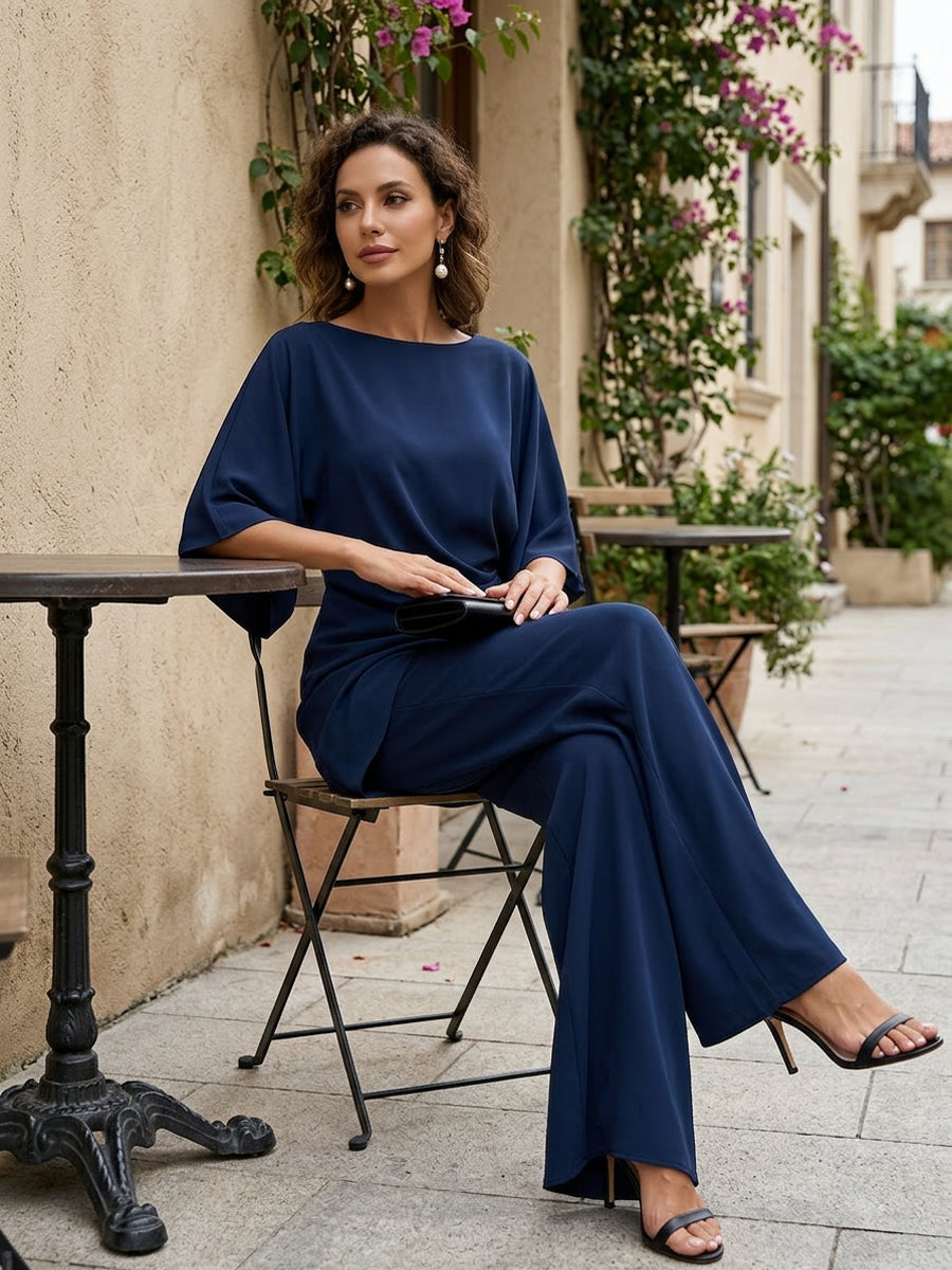 Genevieve™ Draped Waist Two-Piece Set