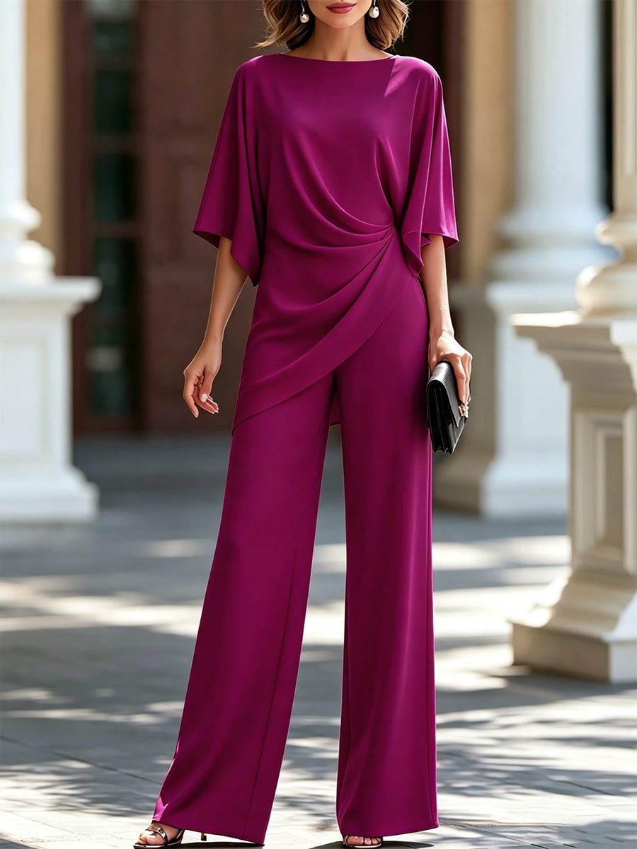 Genevieve™ Draped Waist Two-Piece Set