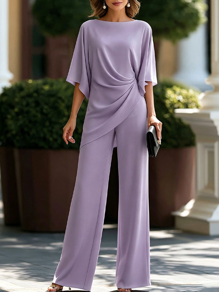 Genevieve™ Draped Waist Two-Piece Set