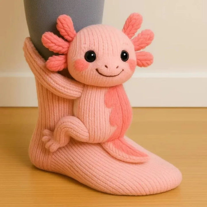 Janet Cozy Animal Socks