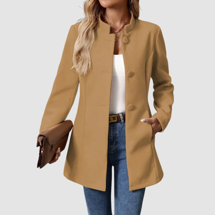 Olivia Button Front Jacket