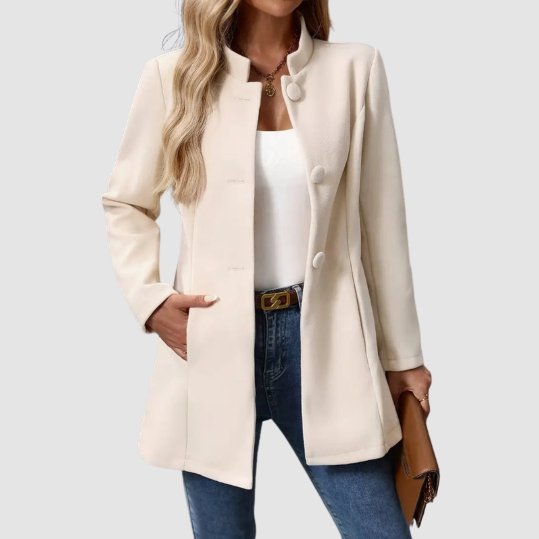 Olivia Button Front Jacket