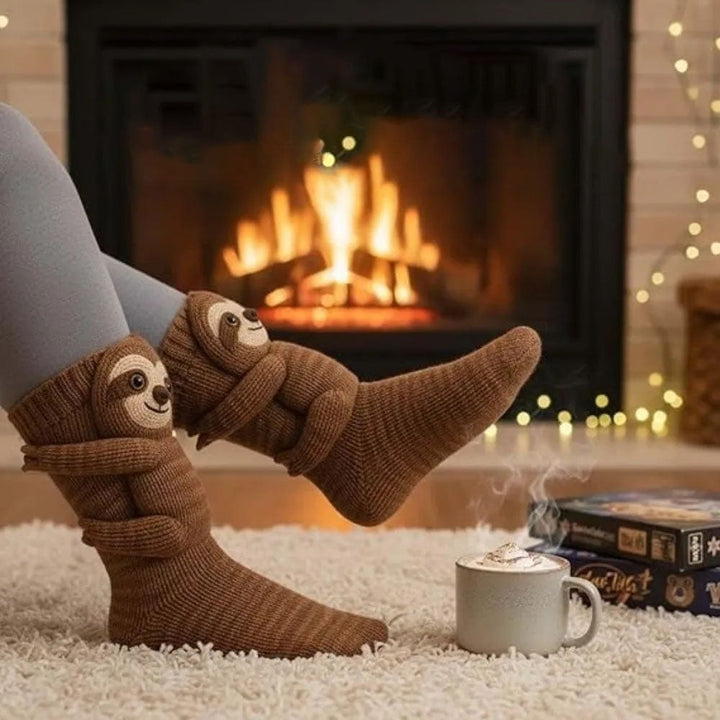 Janet Cozy Animal Socks