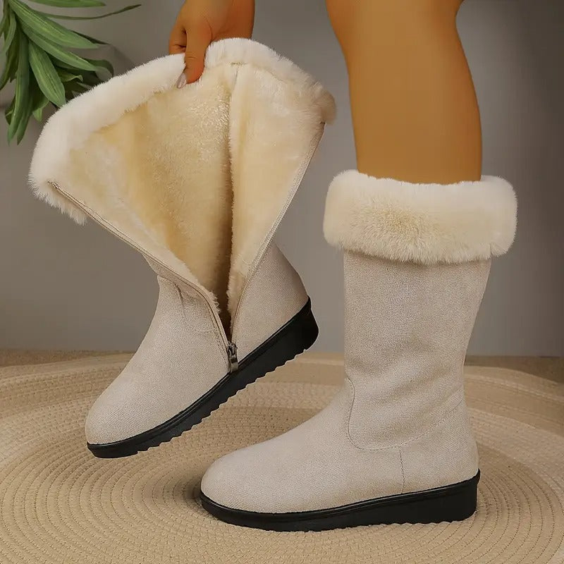 Women's Warm, Long Everyday Boots