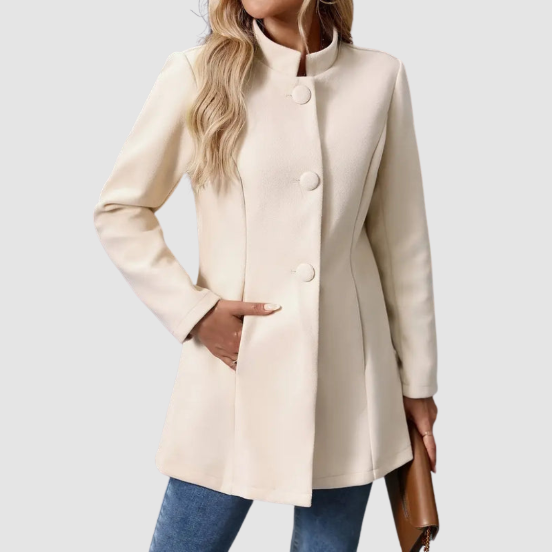 Olivia Button Front Jacket