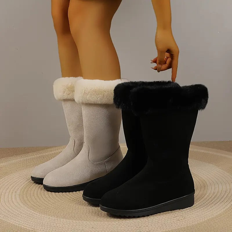Women's Warm, Long Everyday Boots