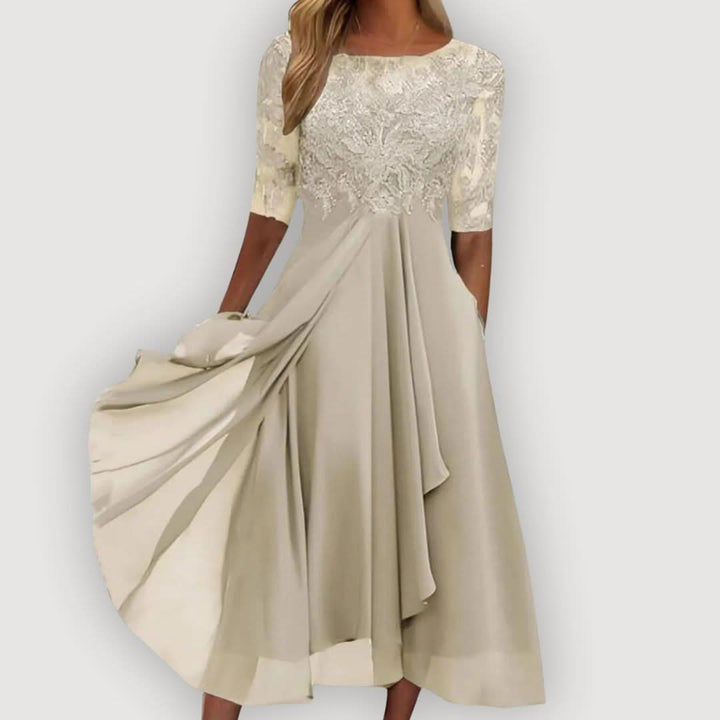 Elara | Soft Flow Chiffon Dress