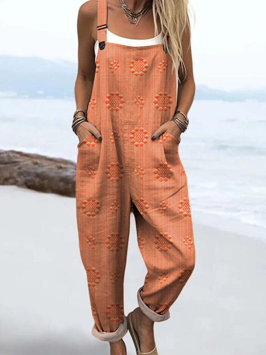 Trinity | Relaxed Fit Printed Jumpsuit
