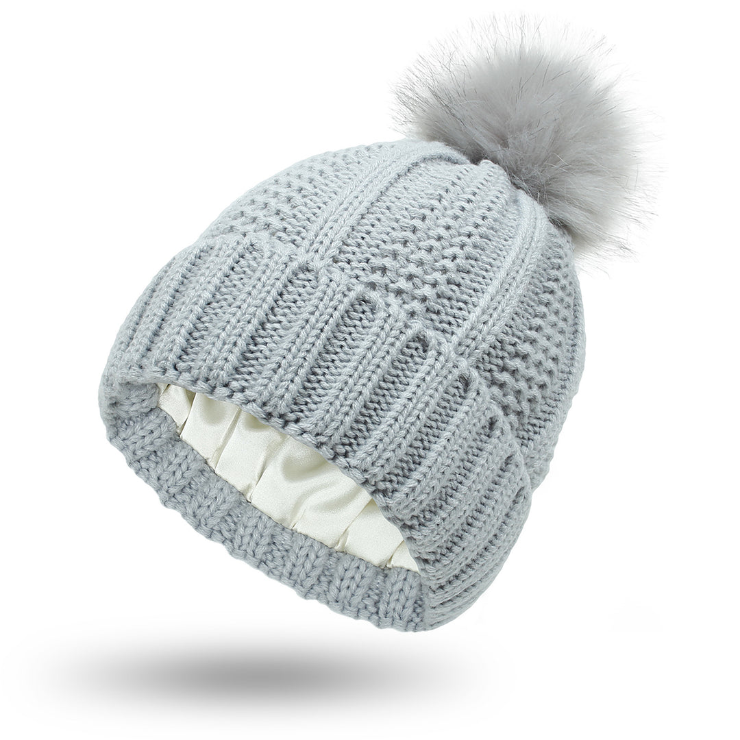 WinterSoft Knit Pom Beanie