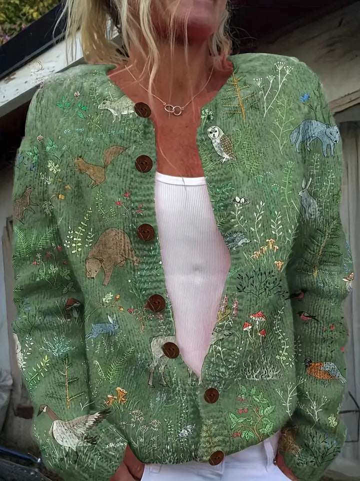 Eleanor Woodland Cardigan