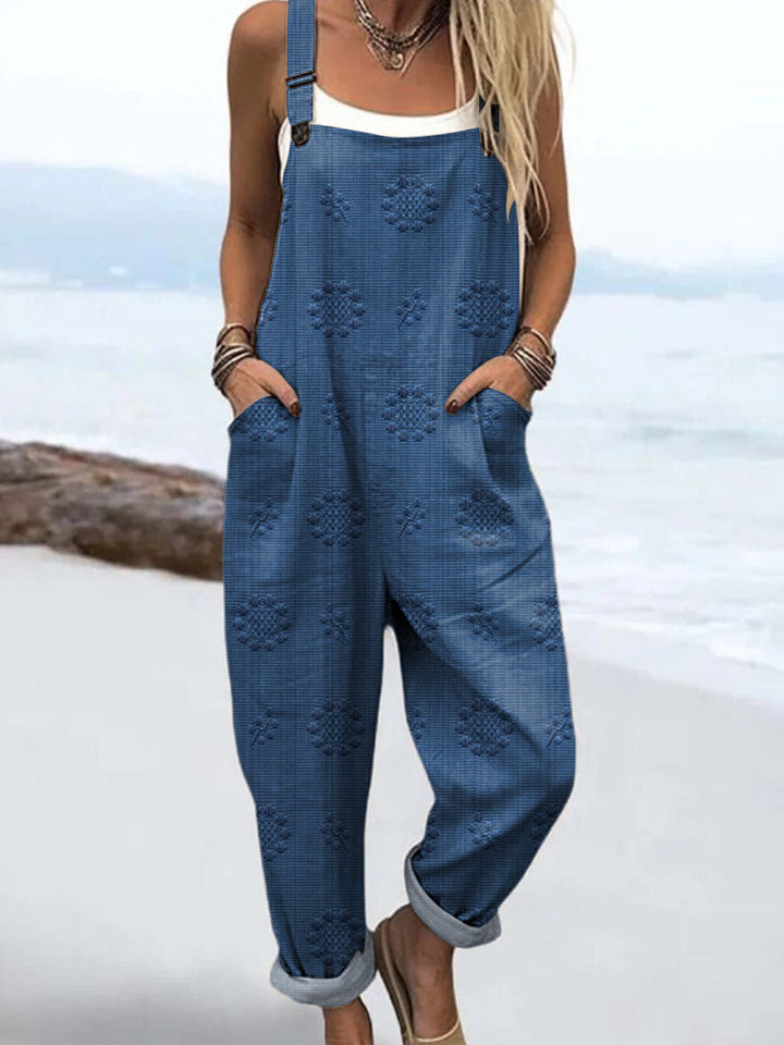 Trinity | Relaxed Fit Printed Jumpsuit