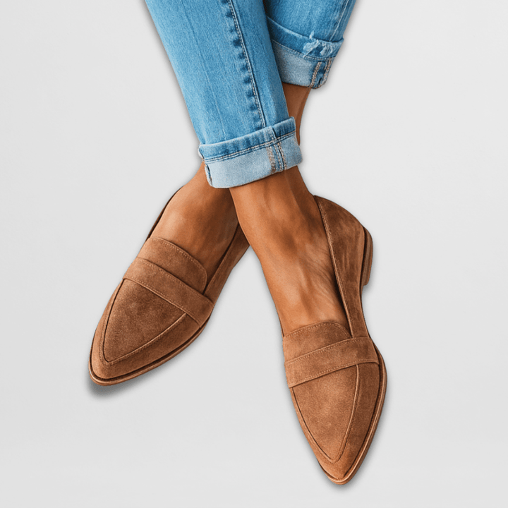 Teodora | Soft Suede Loafers
