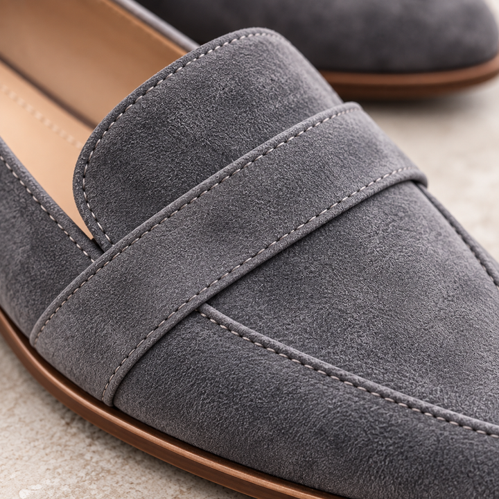 Reese | Pointed-Toe Penny Loafers