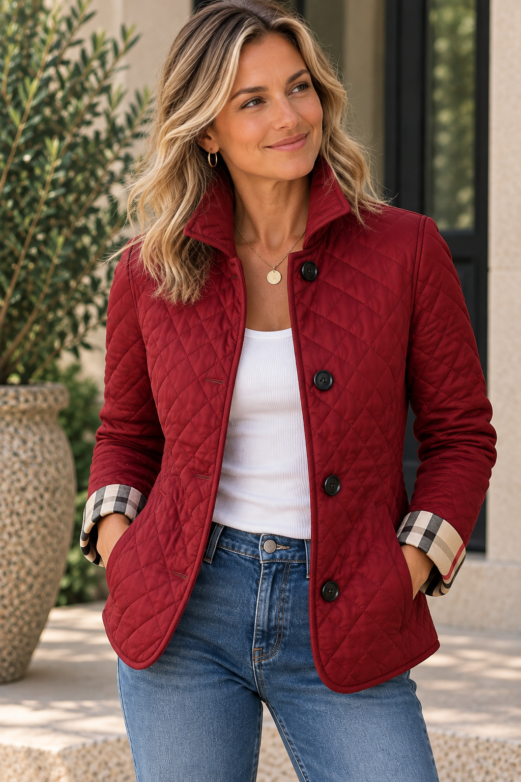 Chloé™ | Lightweight Quilted Jacket