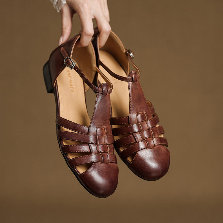 Solene | Orthopedic Leather Ballet Flats