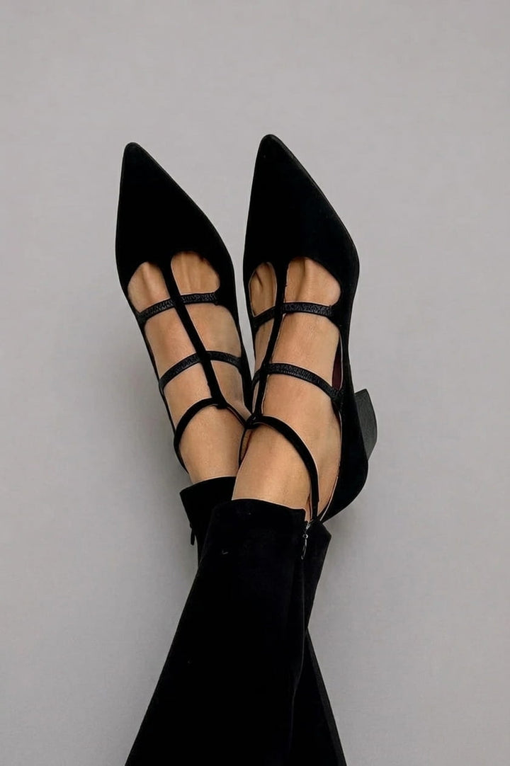 Giulia | Pointed Heels with Straps