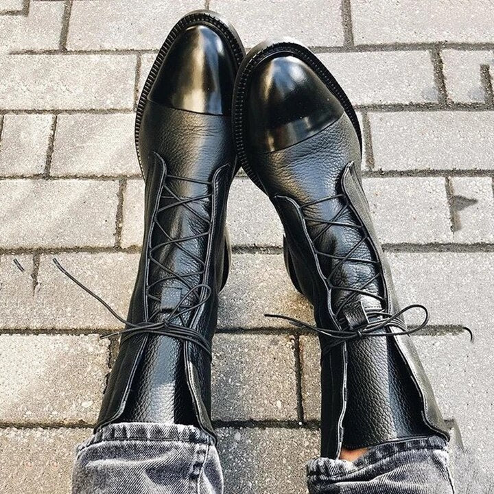 Laluna® | Stylish comfortable leather boots