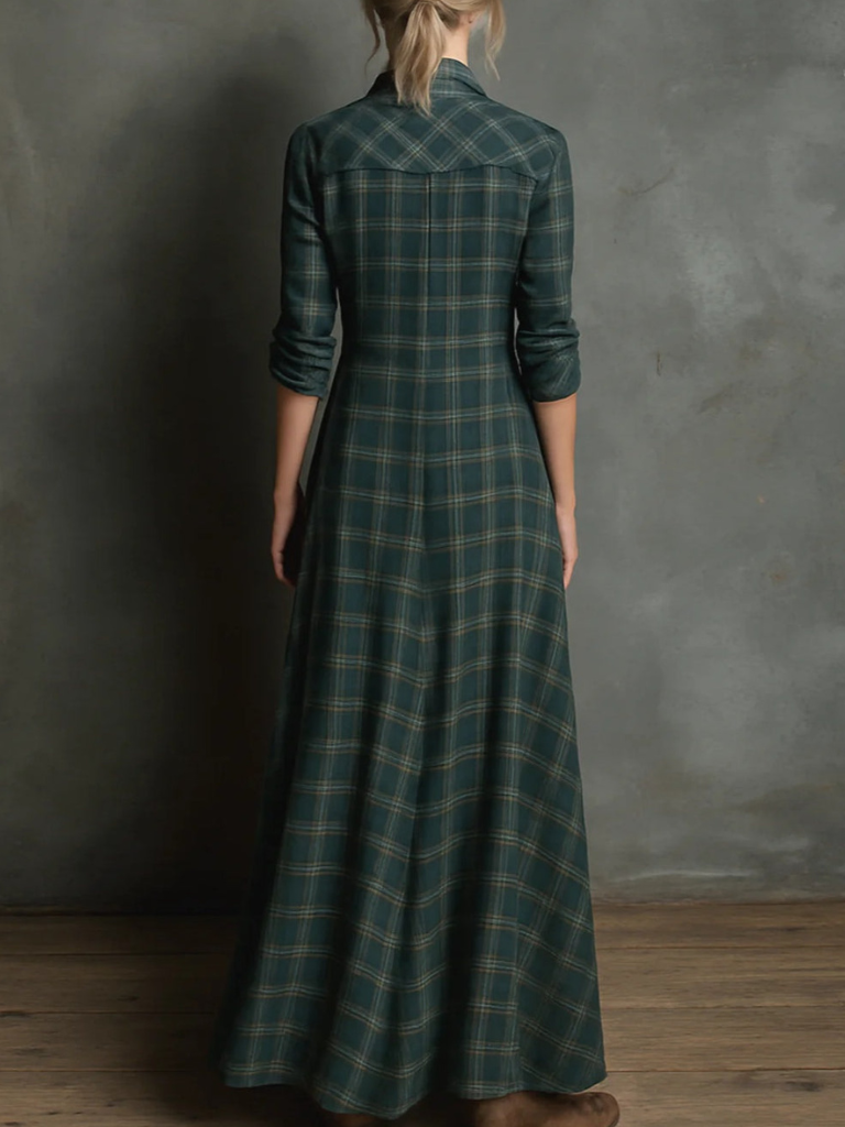 OLIE MAXI SHIRT DRESS
