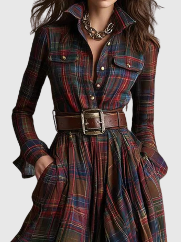 JASMIN VINTAGE FLOW MAXI DRESS