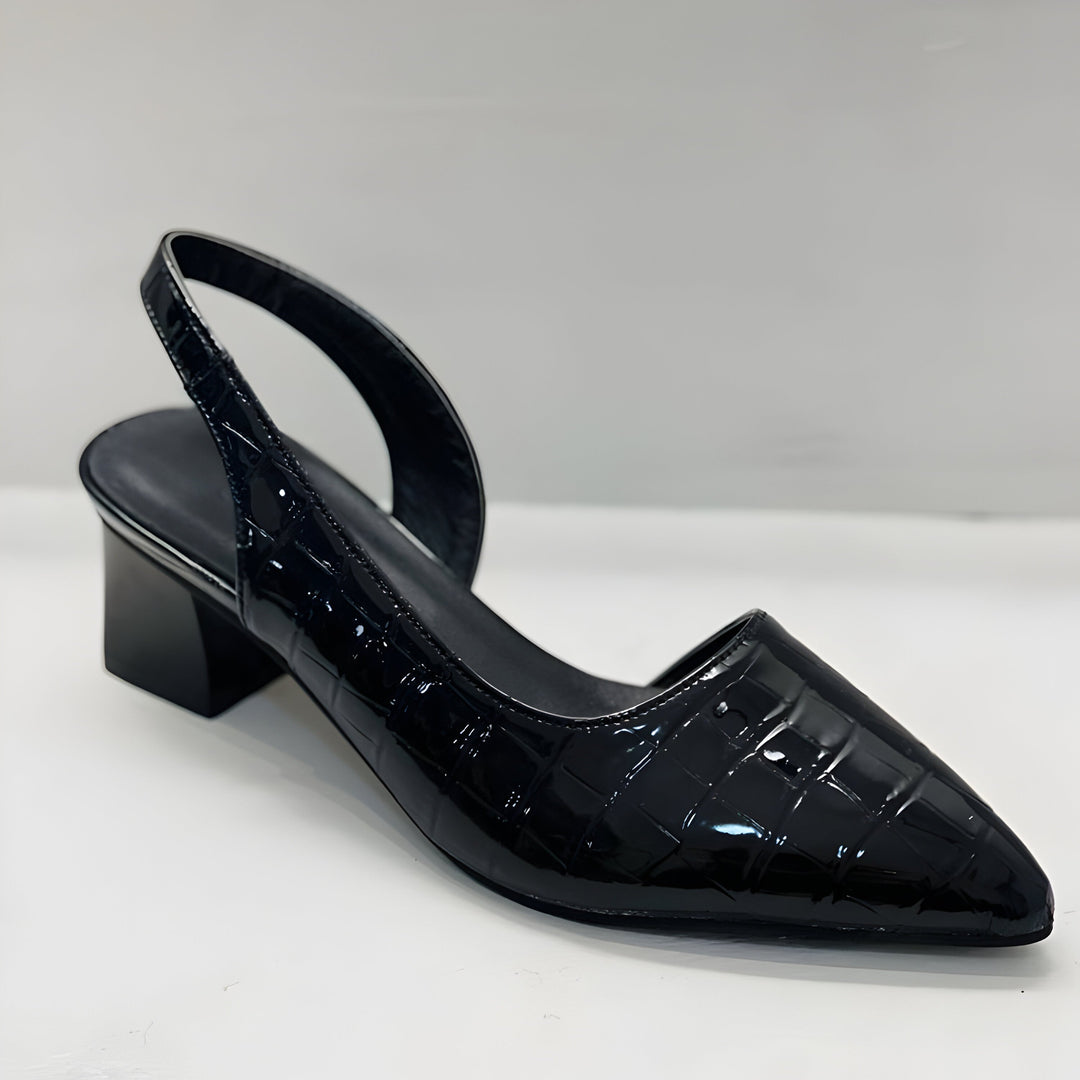 Elisa | Wide-Toe Block Heels