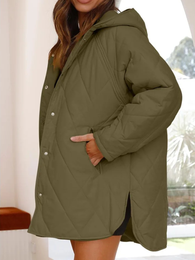 AMARISSE HOODED WINTER COAT