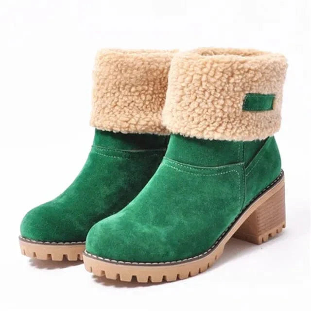 Laluna® | Mid-Calf Wool Boots