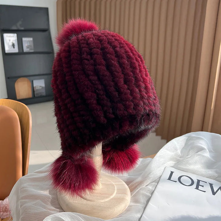 ArcticBelle™ Plush Pom Hat