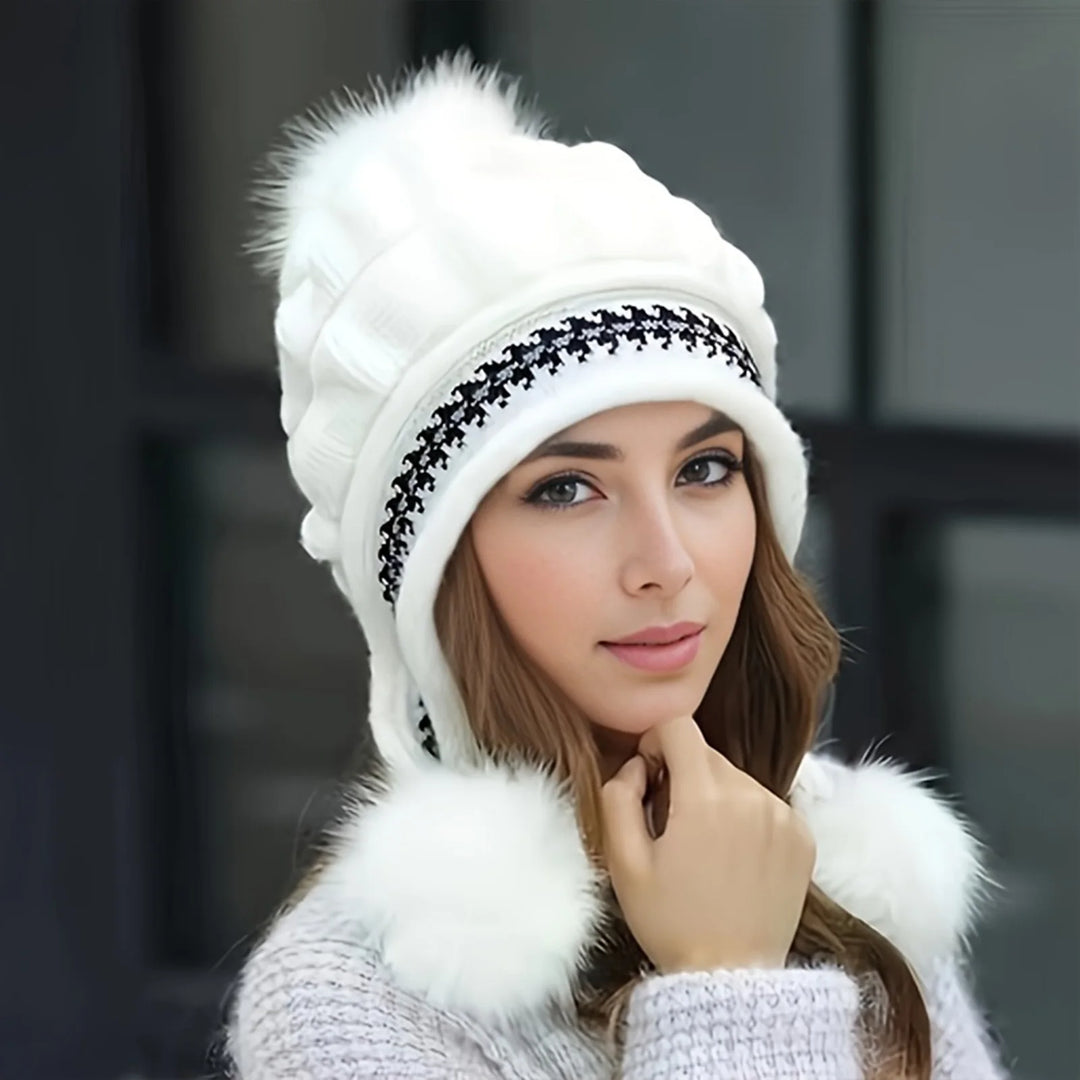 Elaine Nordic Winter Pom Hat