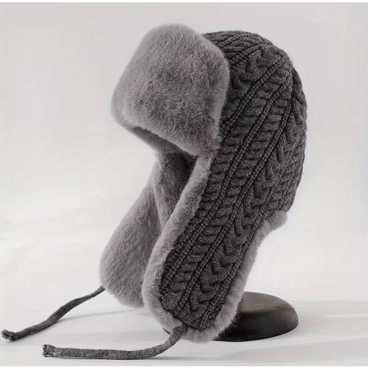 Daphne Winter Knit Trapper Hat