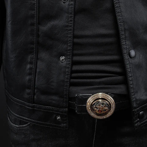 David™ | Premium Leather Jacket