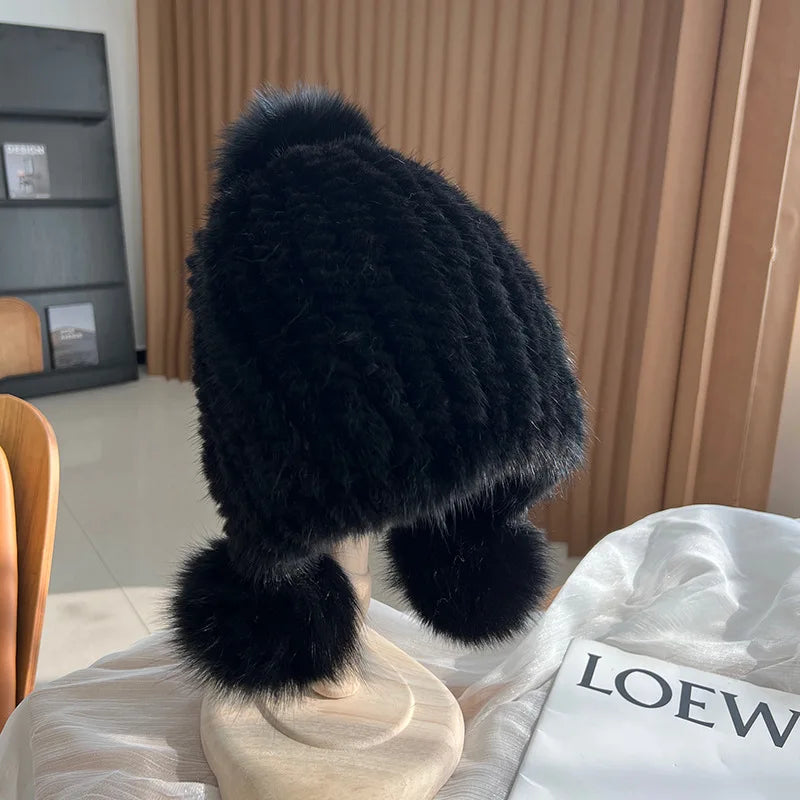 ArcticBelle™ Plush Pom Hat