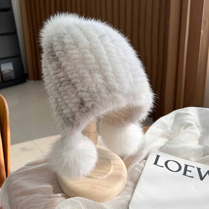 ArcticBelle™ Plush Pom Hat