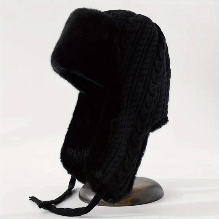 Daphne Winter Knit Trapper Hat