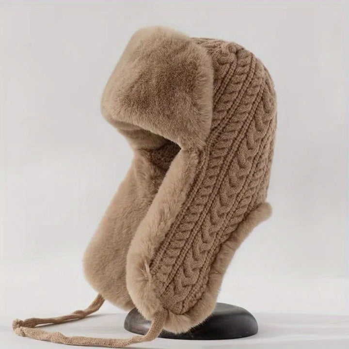 Daphne Winter Knit Trapper Hat