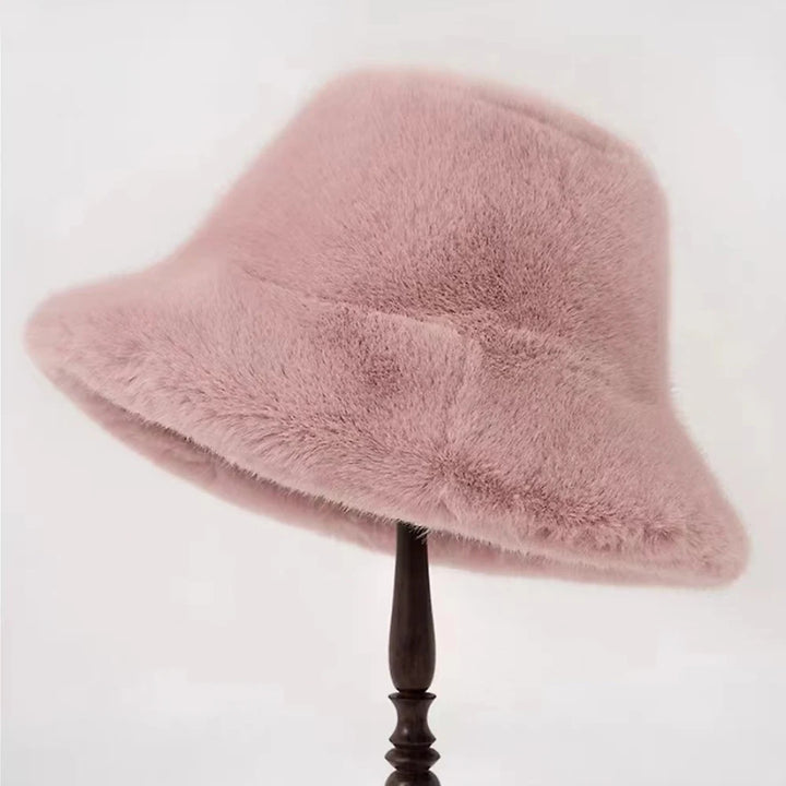 Sylvia Plush Winter Bucket Hat