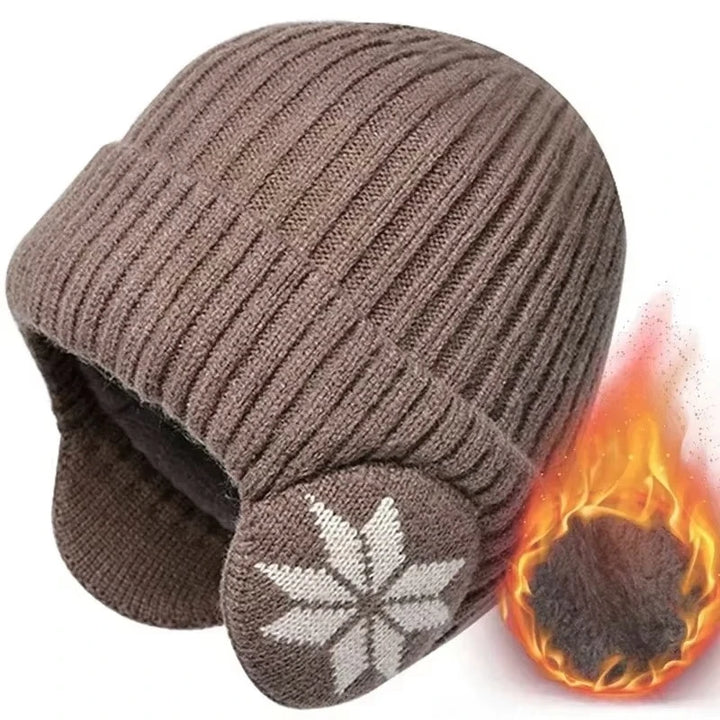 SnowHaven™ Knit Earflap Beanie