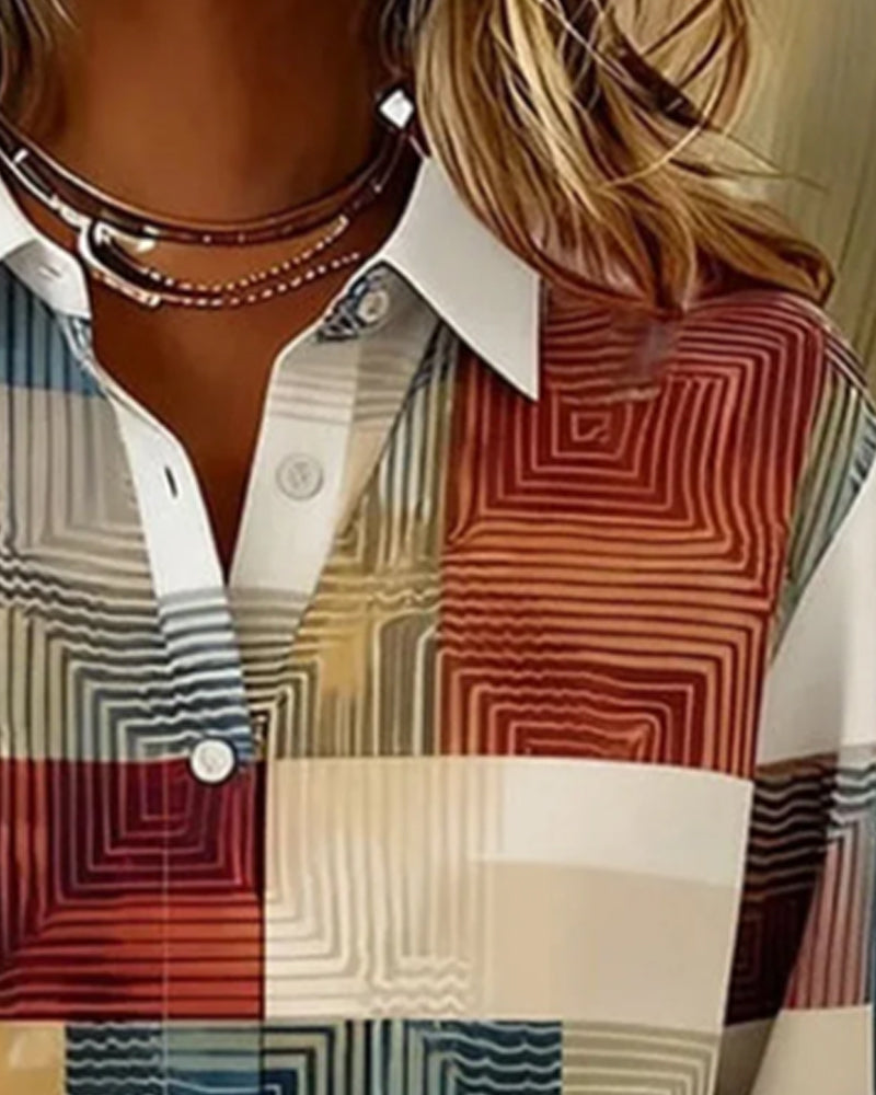 Button Down Plaid Shirt