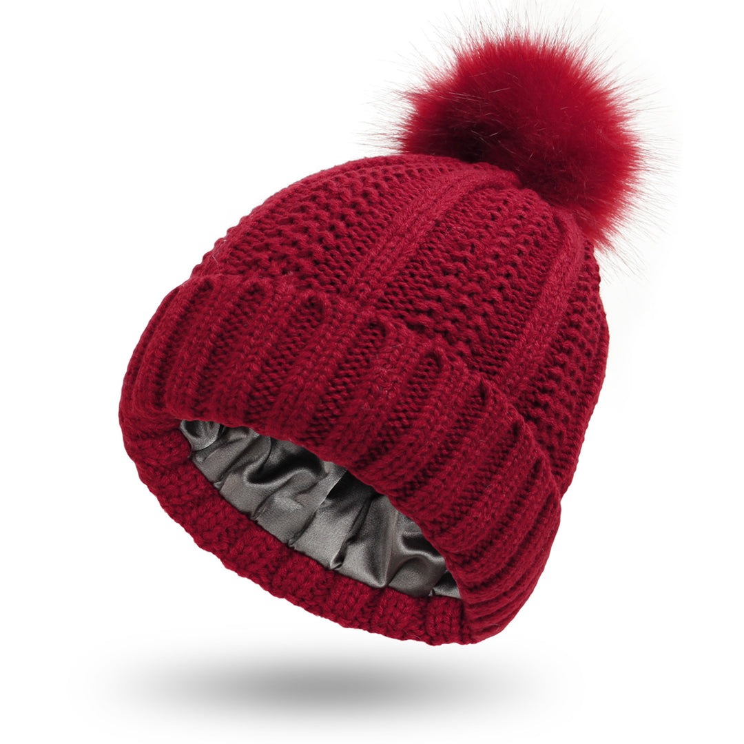 WinterSoft Knit Pom Beanie