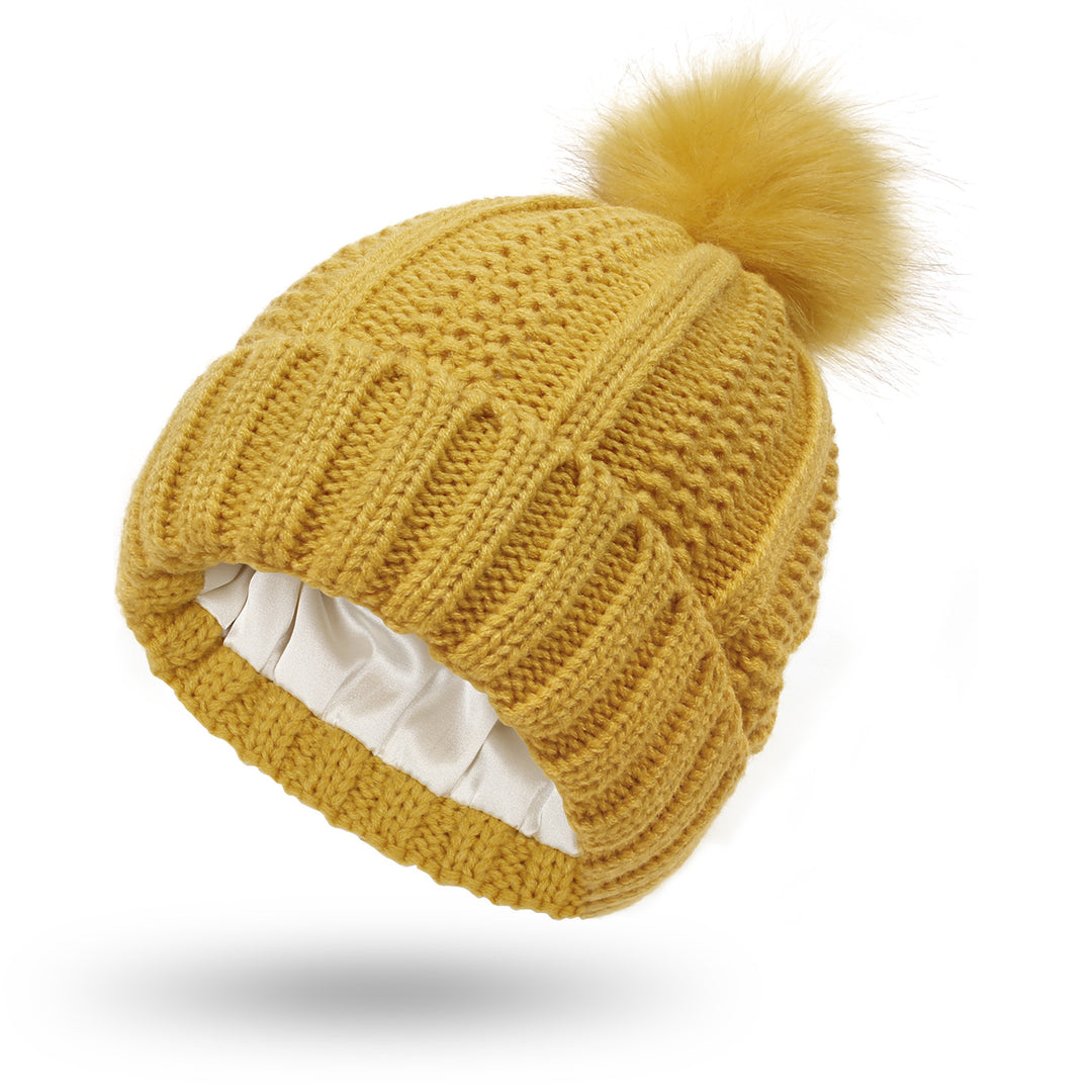 WinterSoft Knit Pom Beanie