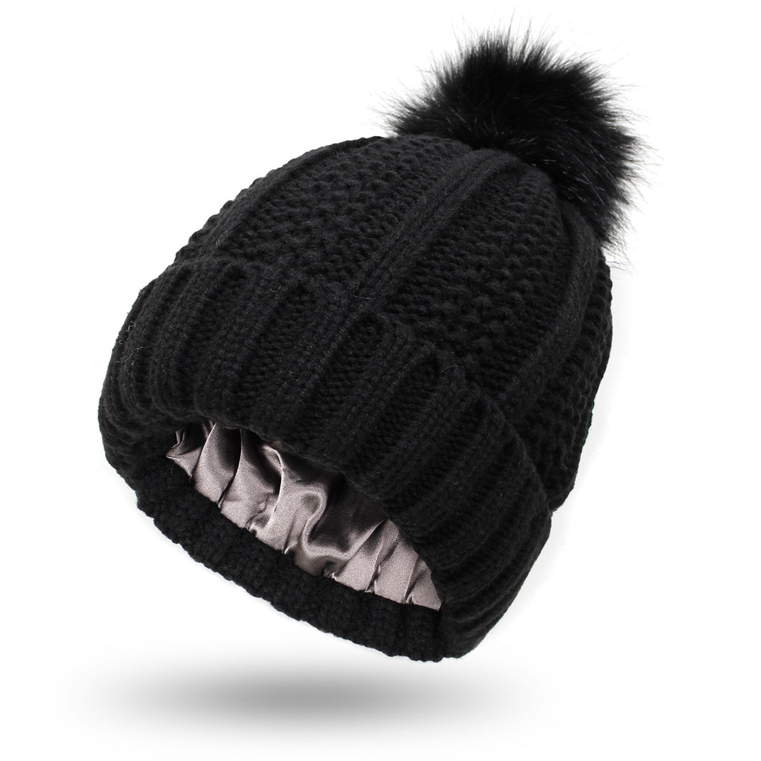 WinterSoft Knit Pom Beanie