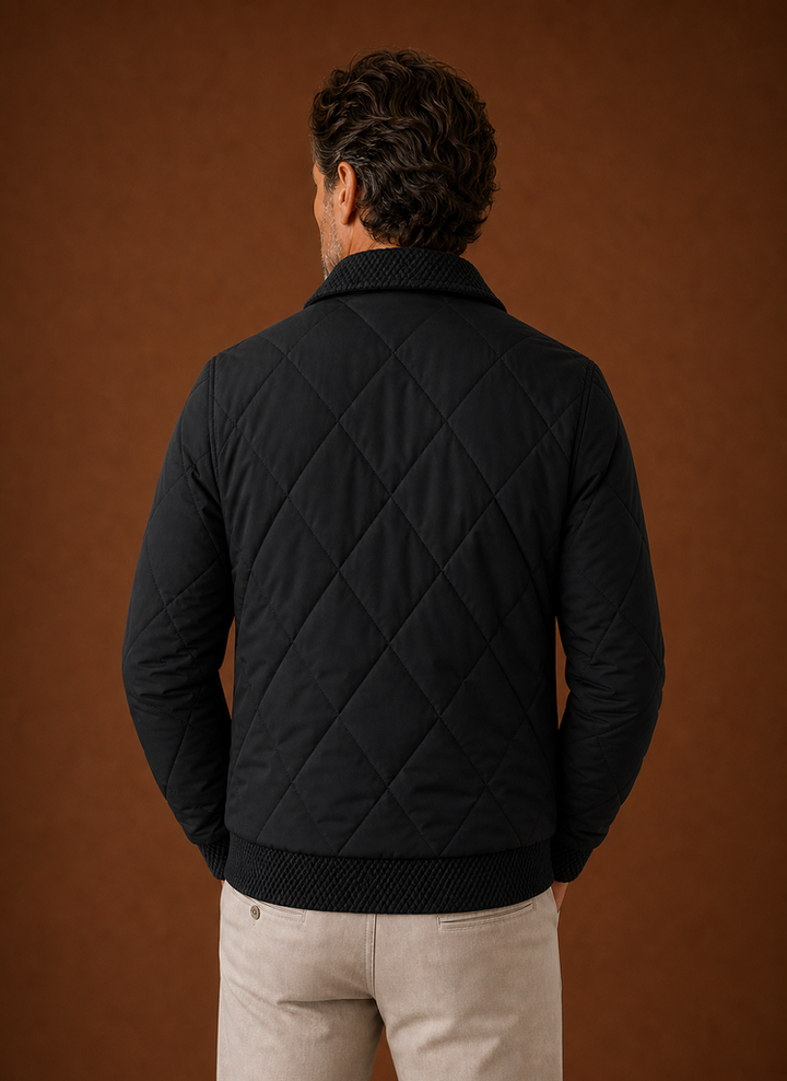 Men's Bomber Jacket - Zip-Up Casual Jacket | Areleon