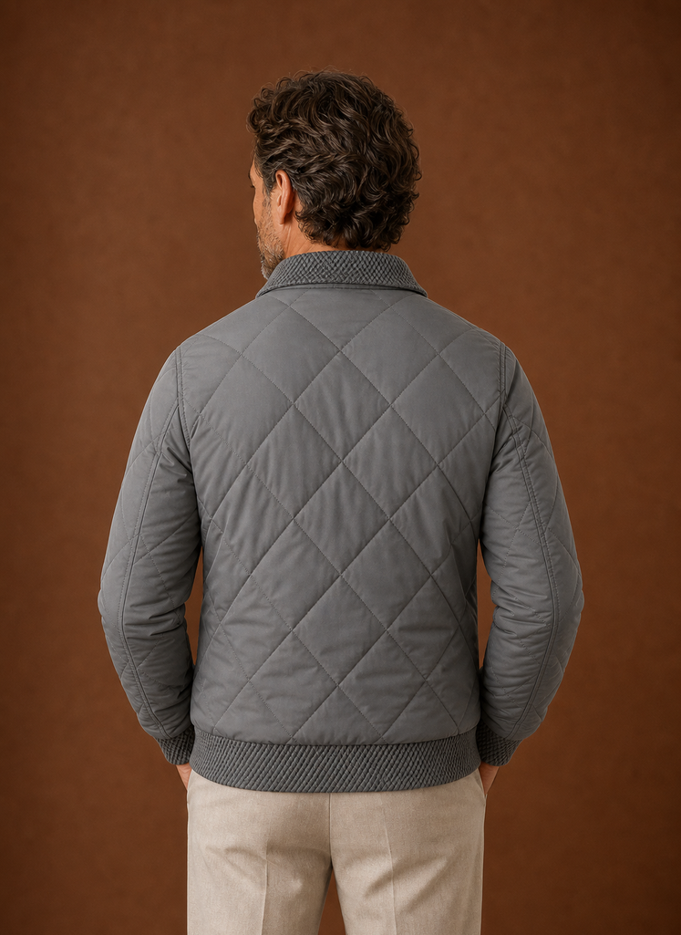 Men's Bomber Jacket - Zip-Up Casual Jacket | Areleon