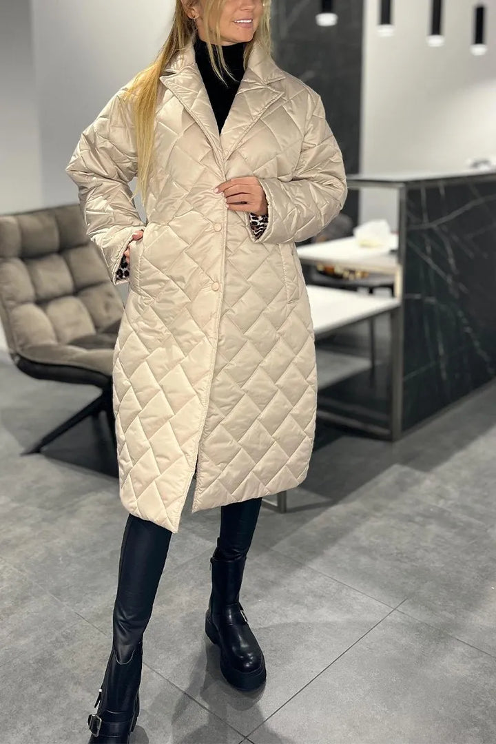 Jessie Luxe™ | Reversible Quilted Coat