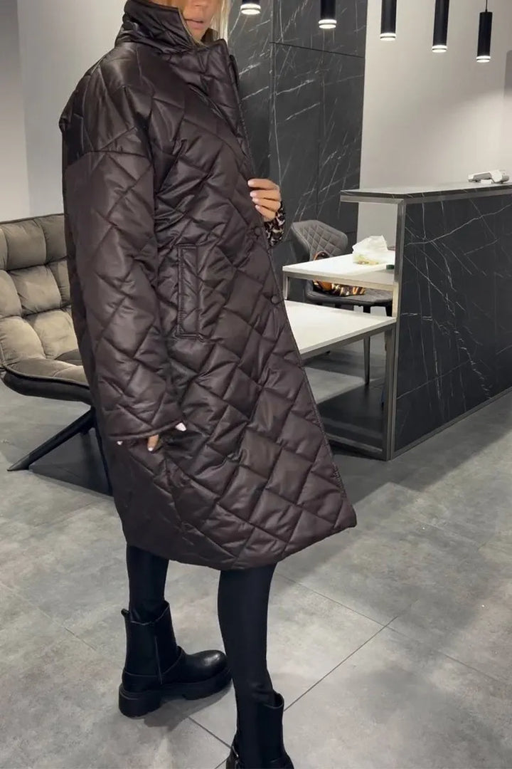 Jessie Luxe™ | Reversible Quilted Coat