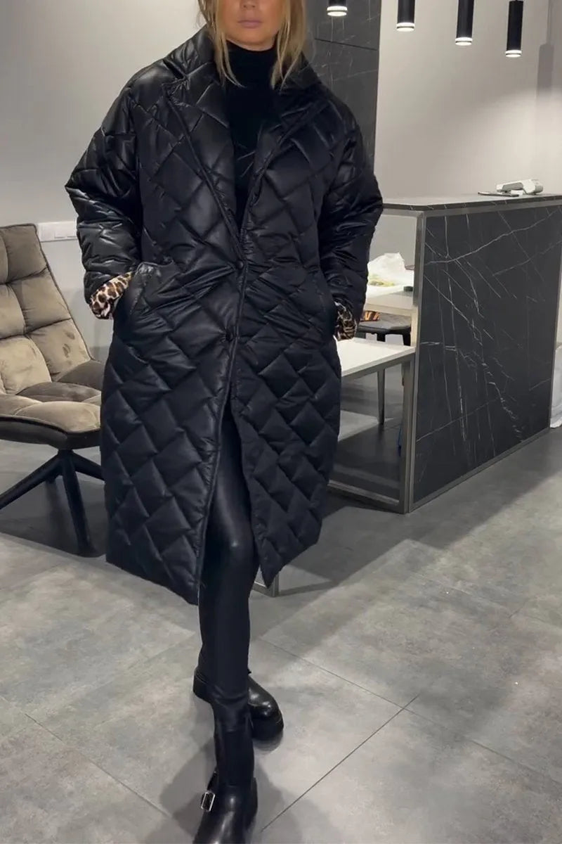 Jessie Luxe™ | Reversible Quilted Coat