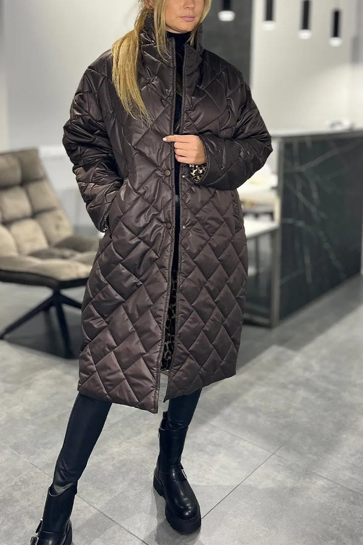 Jessie Luxe™ | Reversible Quilted Coat