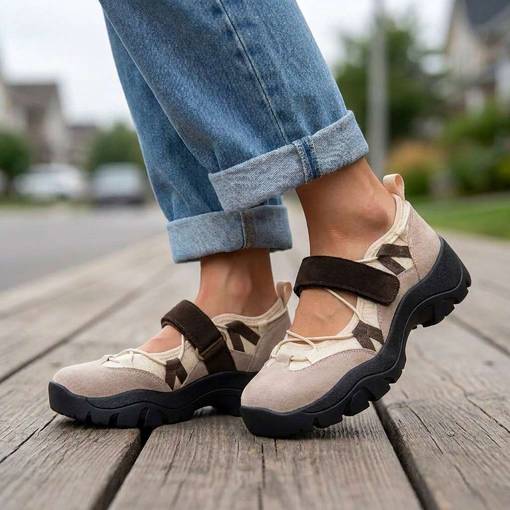 Costanza | Comfort Suede Walking Shoes