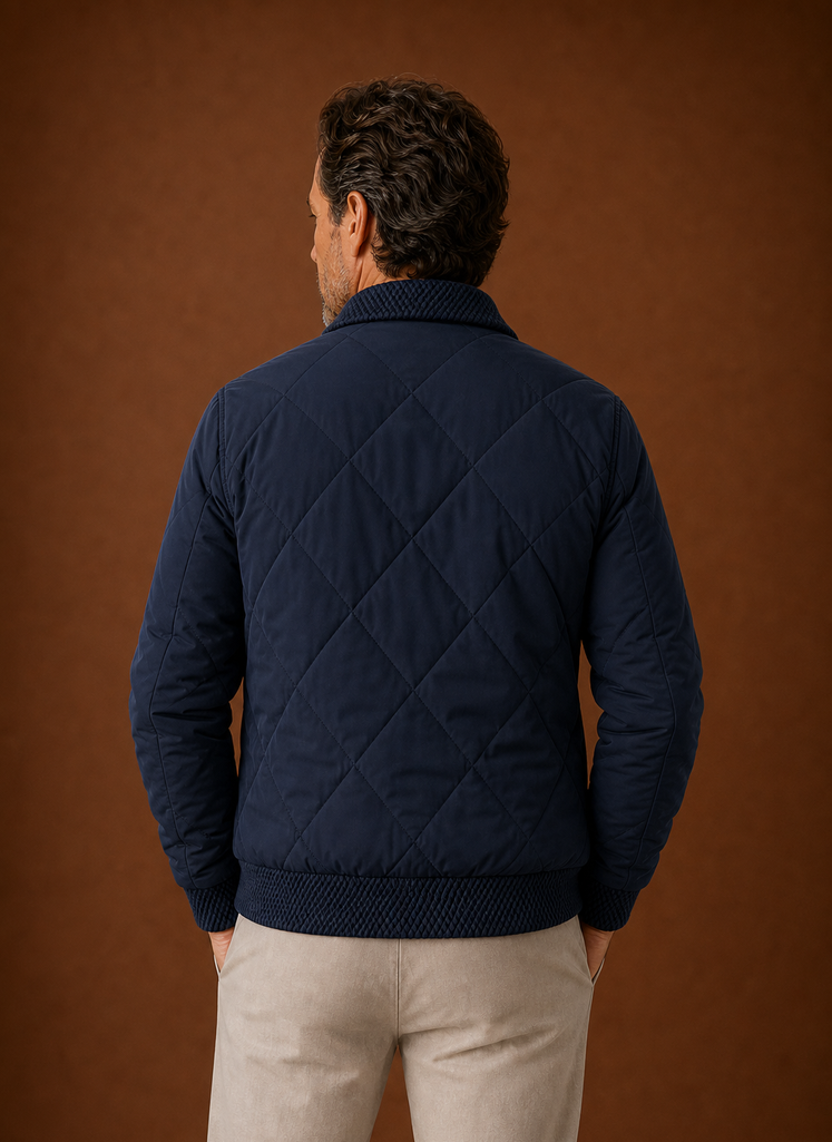 Men's Bomber Jacket - Zip-Up Casual Jacket | Areleon