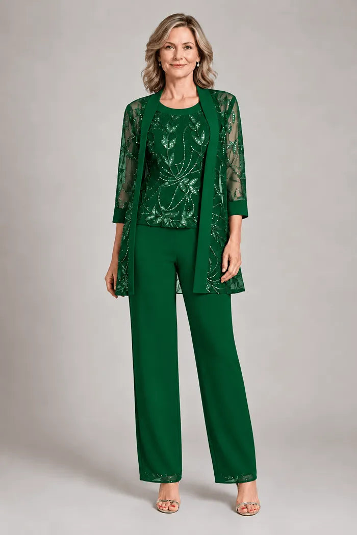 Formal Chiffon Pant Suit for Mother of the Bride
