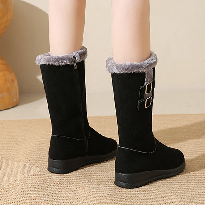 Limited Time – 70% DISCOUNT! Women's Mid-Calf Snow Boots, Warm & Stylish